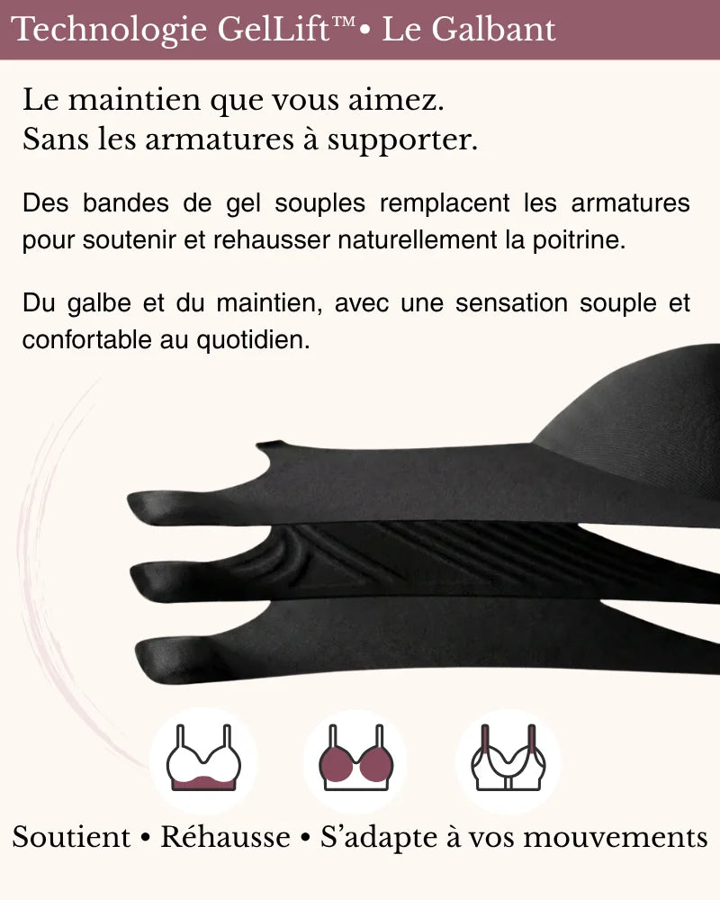 Sans armatures GelLift™ | Le Galbant