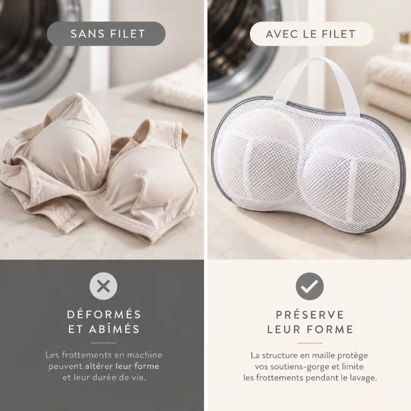 Filet de lavage pour soutien-gorge